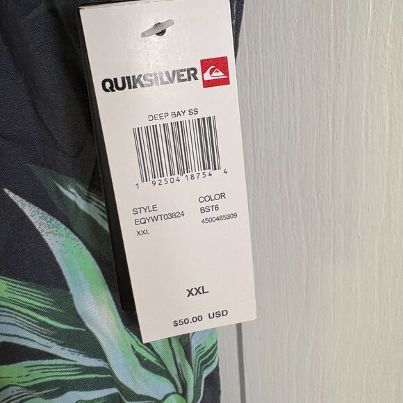Hawaiian Quiksilver XXL Shirt - Picture 3 of 5